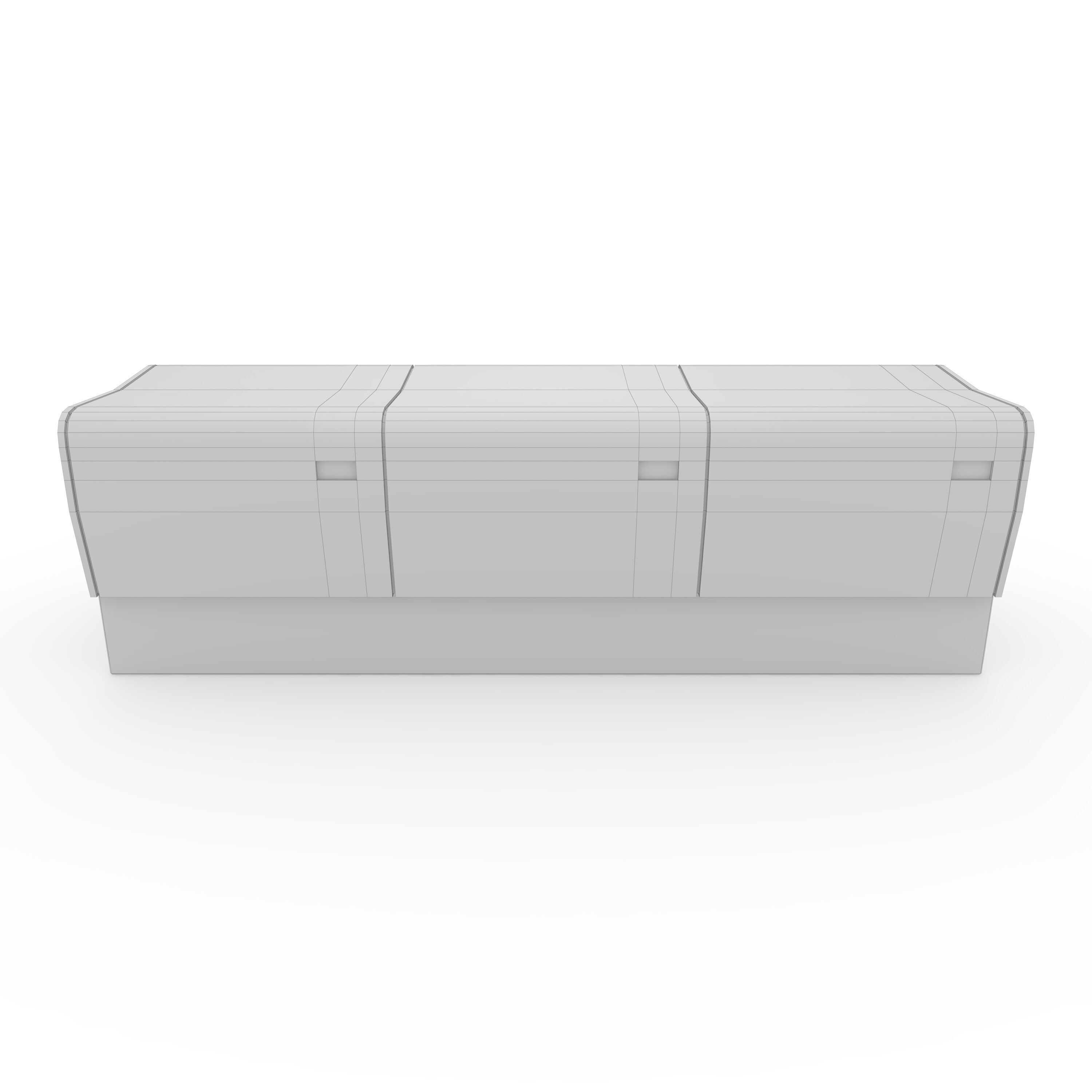 Stadium Seats 19 3D model_3