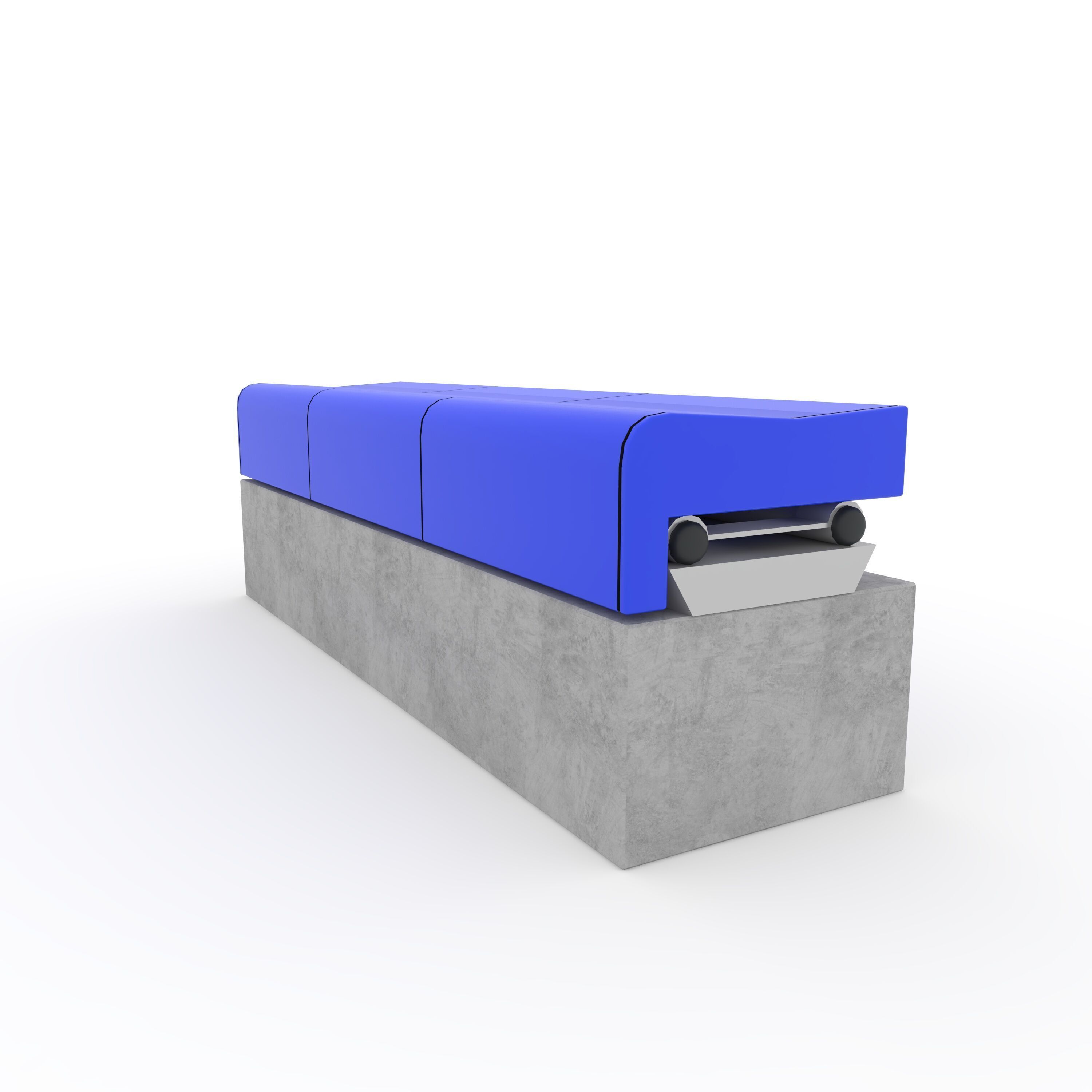 Stadium Seats 20 3D model_12