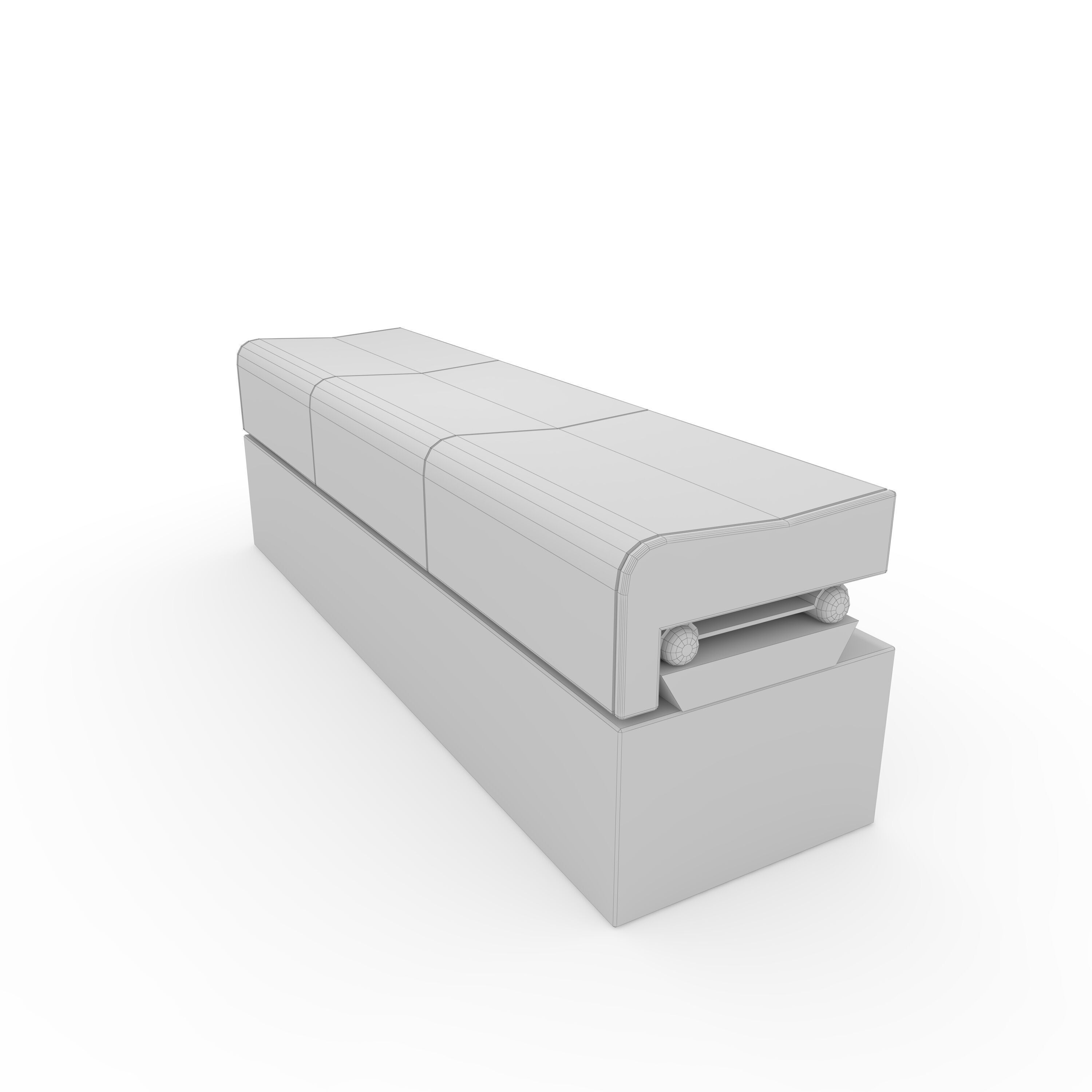 Stadium Seats 20 3D model_5