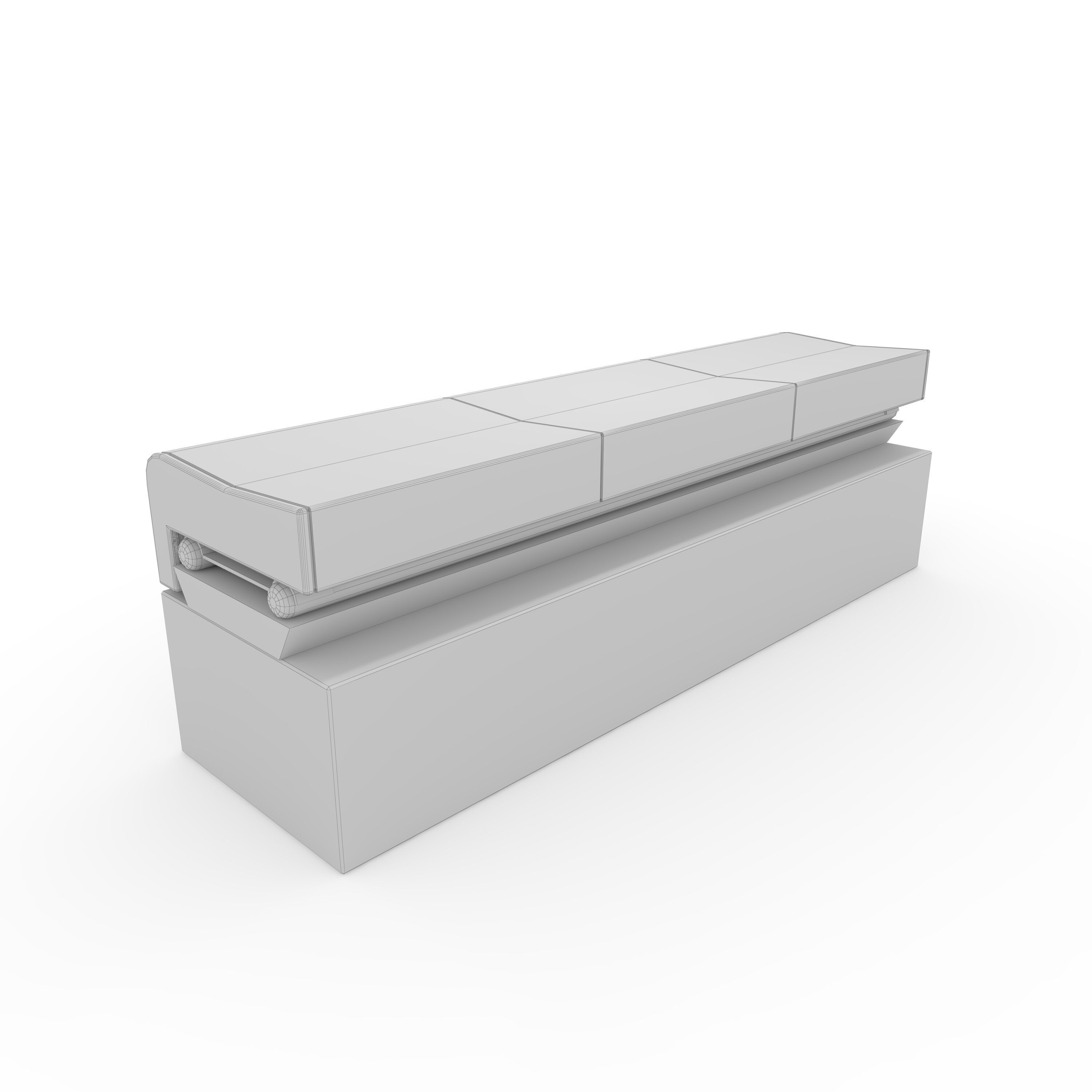 Stadium Seats 20 3D model_7