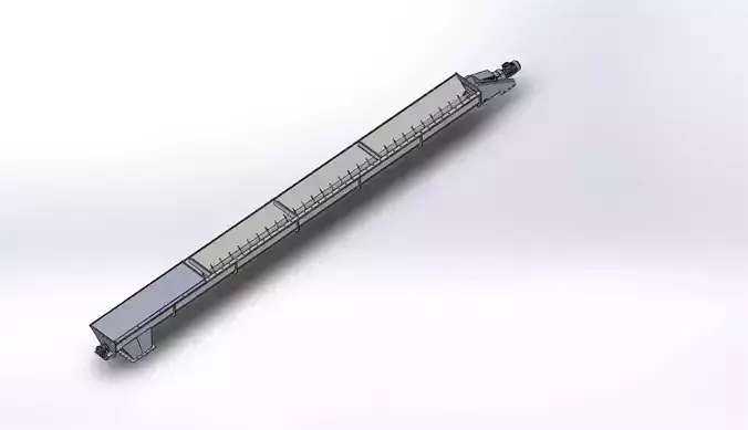 DIAMETER 315 X 8000 mm SPIRAL CONVAYOR SCREW