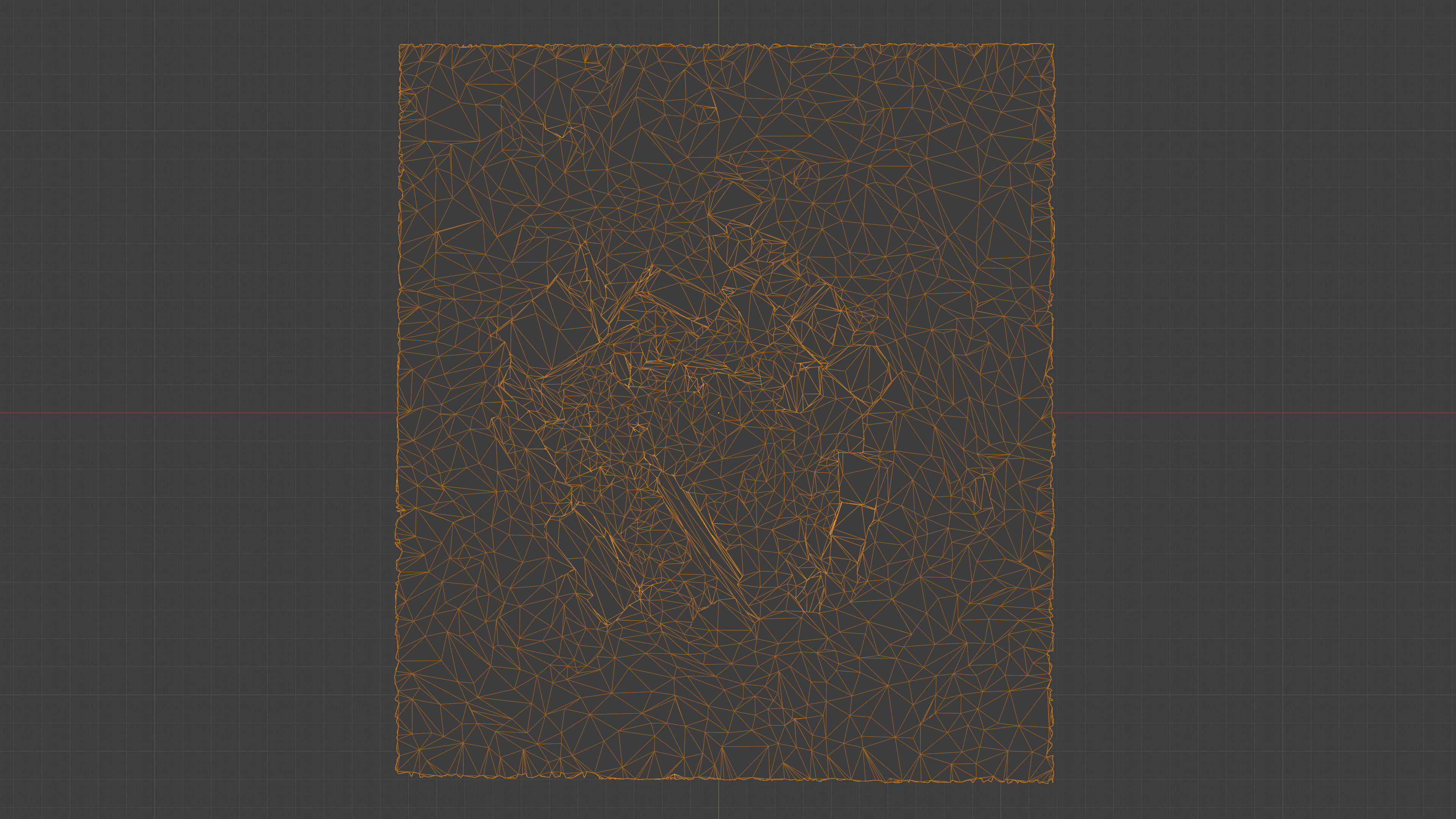 Abandoned Campfire Pit with Burnt Wood and Bricks Scan Low-poly 3D model_16