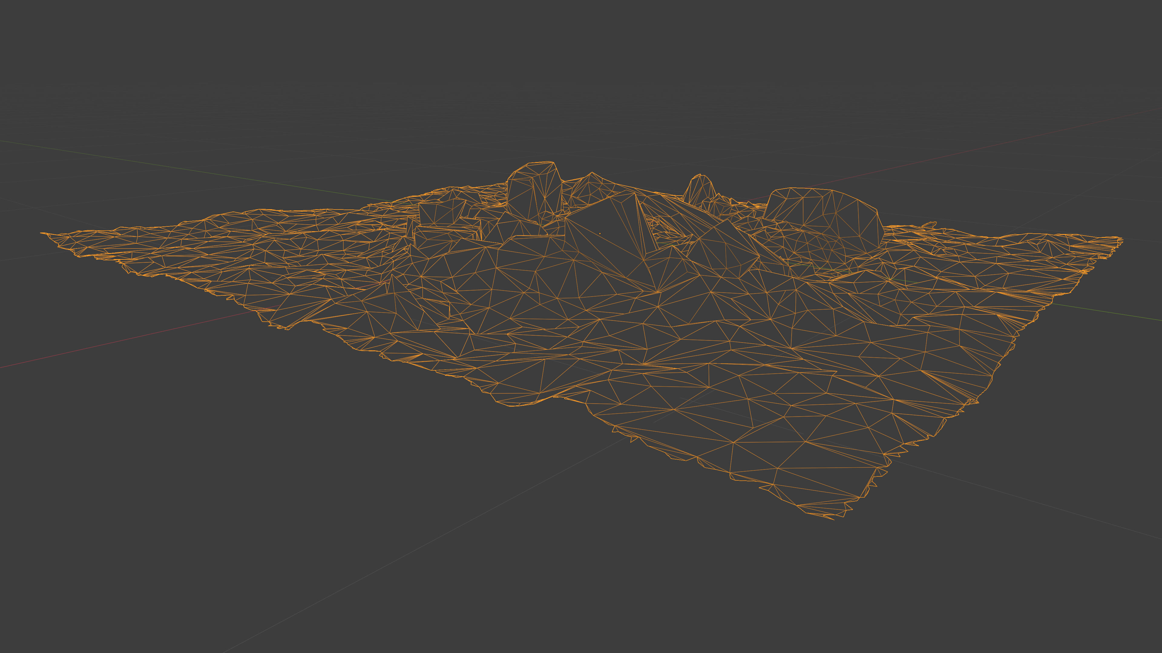 Abandoned Campfire Pit with Burnt Wood and Bricks Scan Low-poly 3D model_22