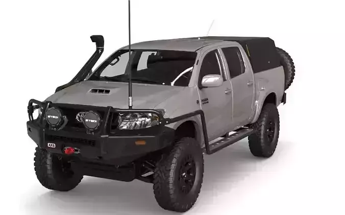 Toyota hilux Con defensa trasera y delantera 