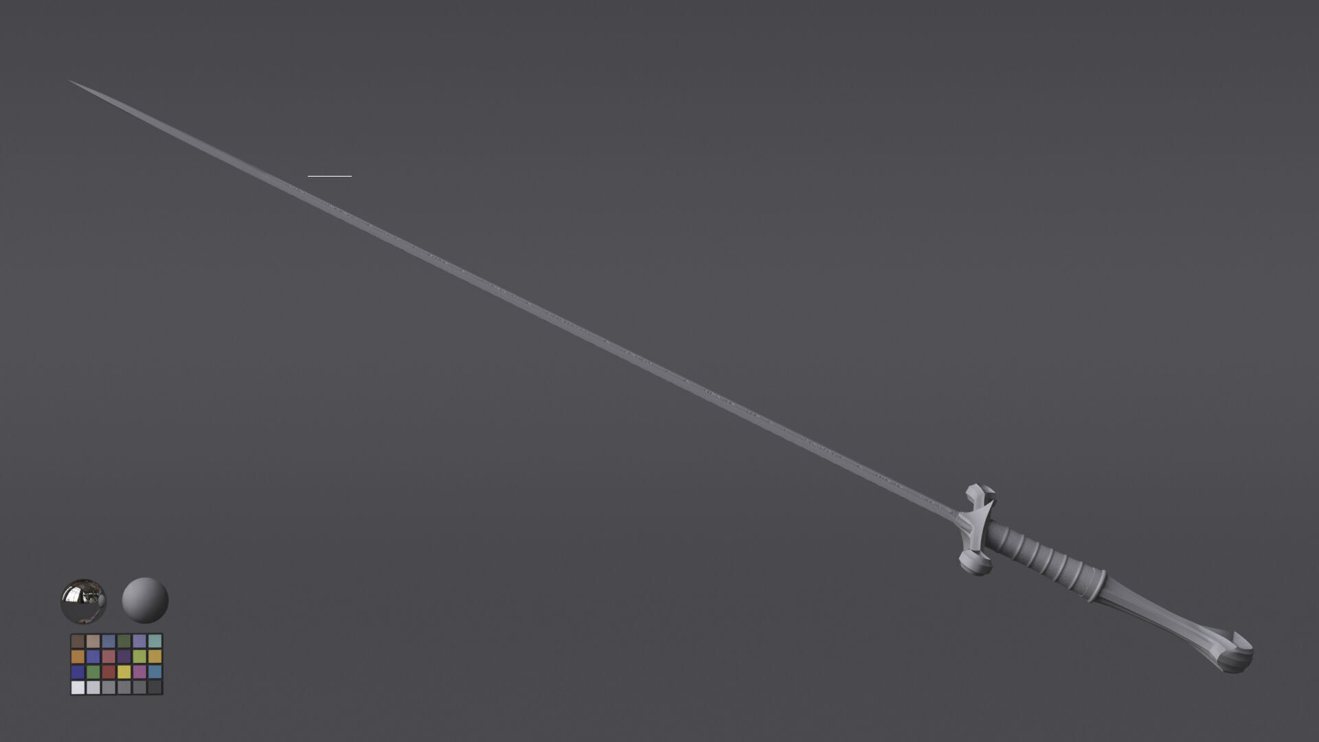 Anduril - Flame of the West - Sword Reforged - Aragon Fanart 3D model_3