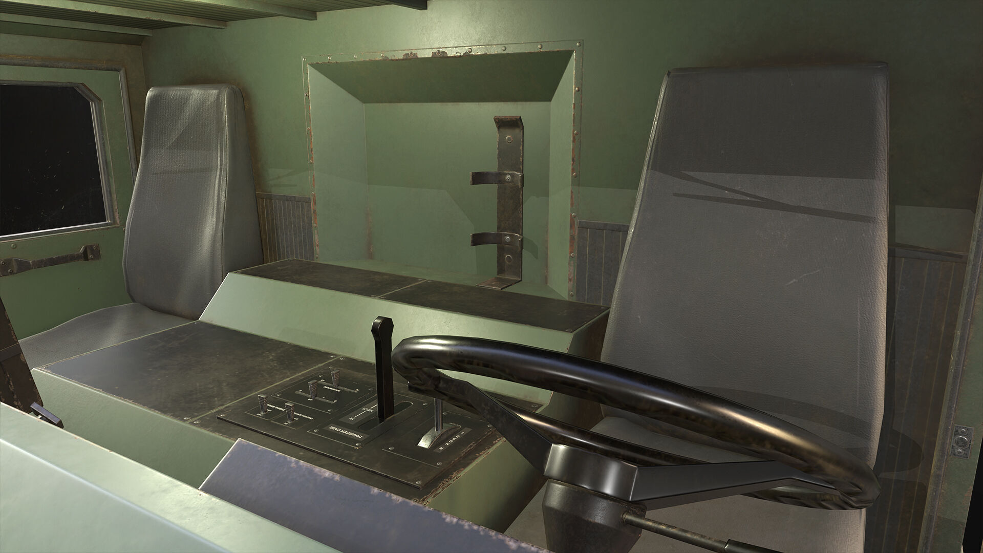 Heavy Military Truck V1 - Cargo Low-poly 3D model_26