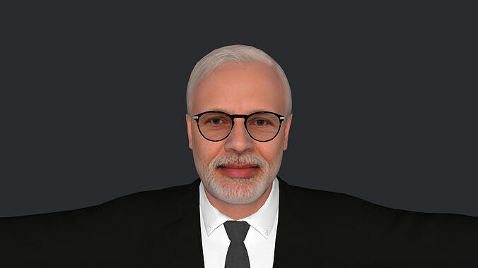 Narendra Modi  Hyper Realistic Full Body  Rigged 3D Character 3D model