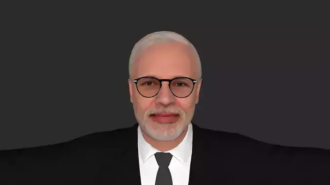 Narendra Modi  Hyper Realistic Full Body  Rigged 3D Character