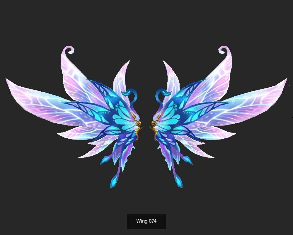 Pack With 25 Wings Part 3 3D Model Collection_22