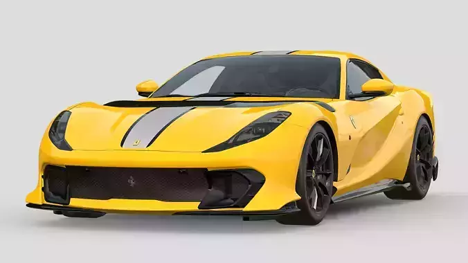 Ferrari 812 Competizione 3D model