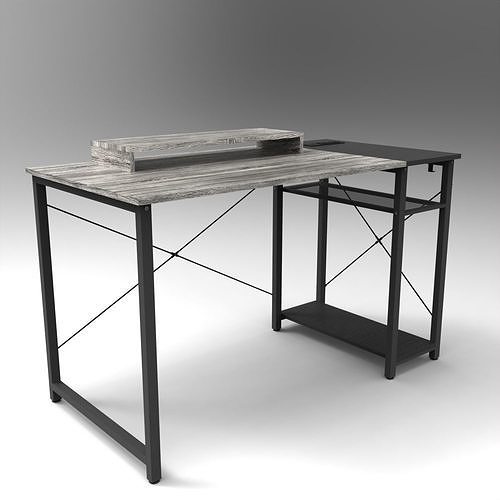 Table017 Low-poly 3D model