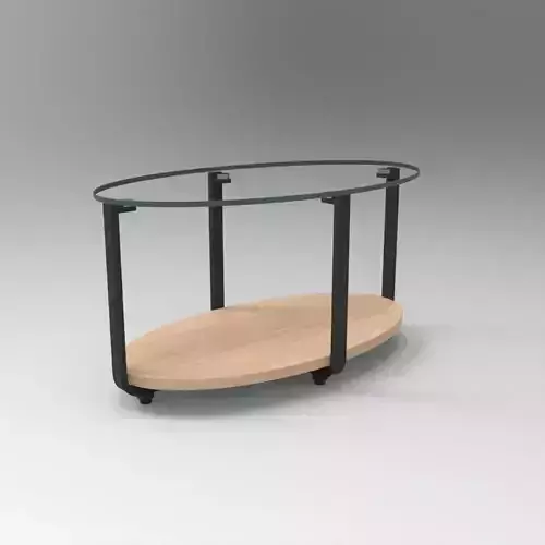 Table016 Low-poly 3D model