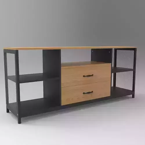 Table015 Low-poly 3D model