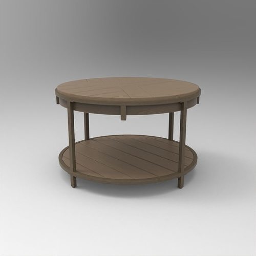 Table014 Low-poly 3D model