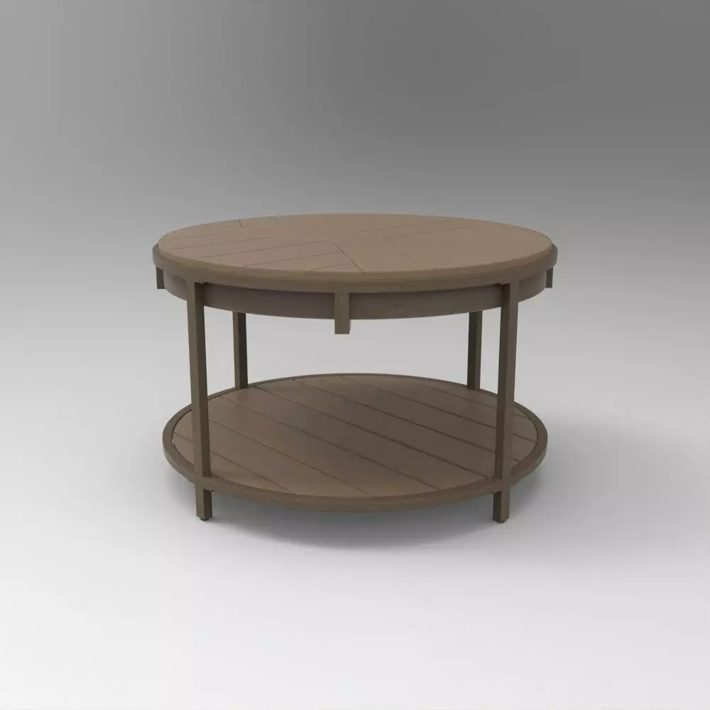 Table014 Low-poly 3D model_0