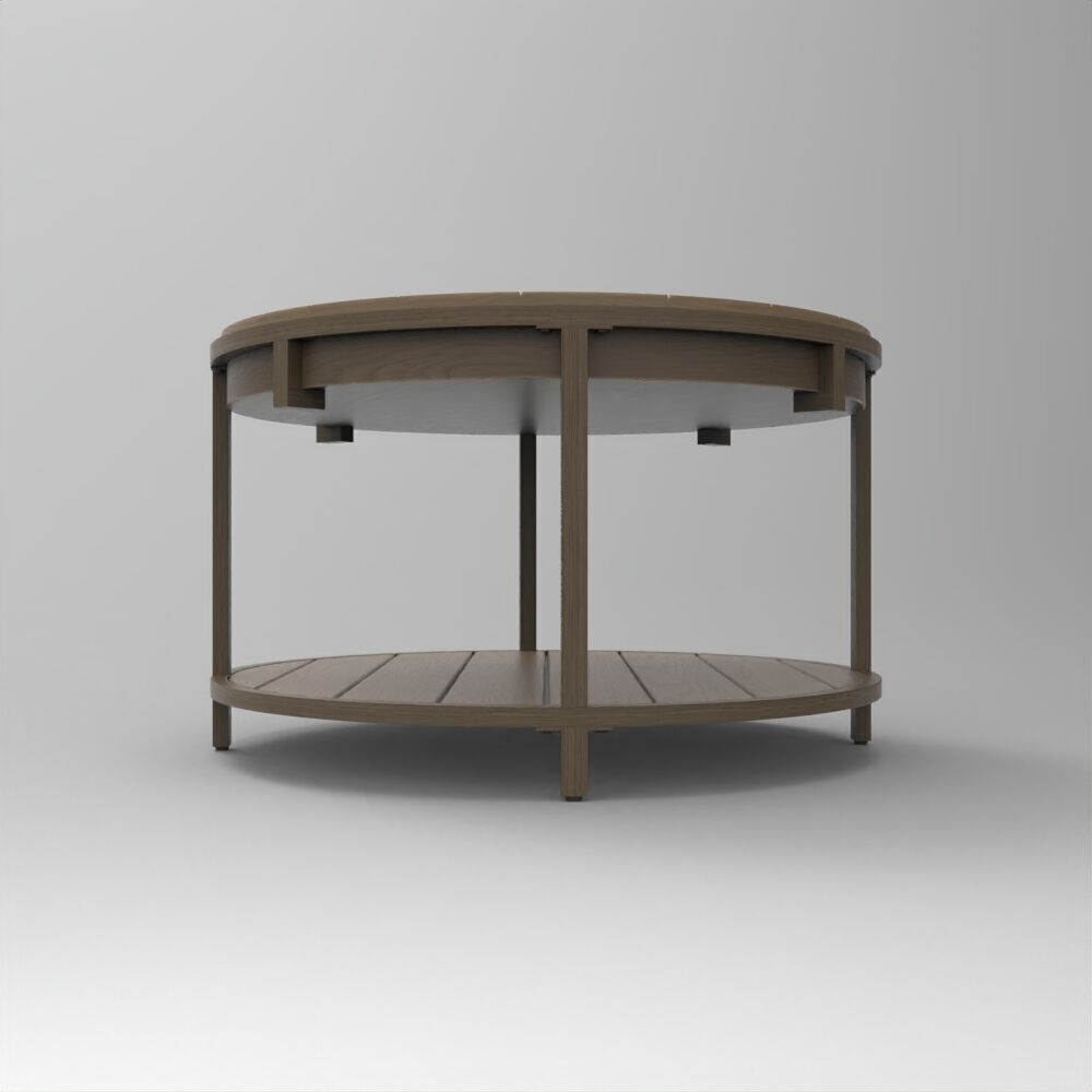 Table014 Low-poly 3D model_3