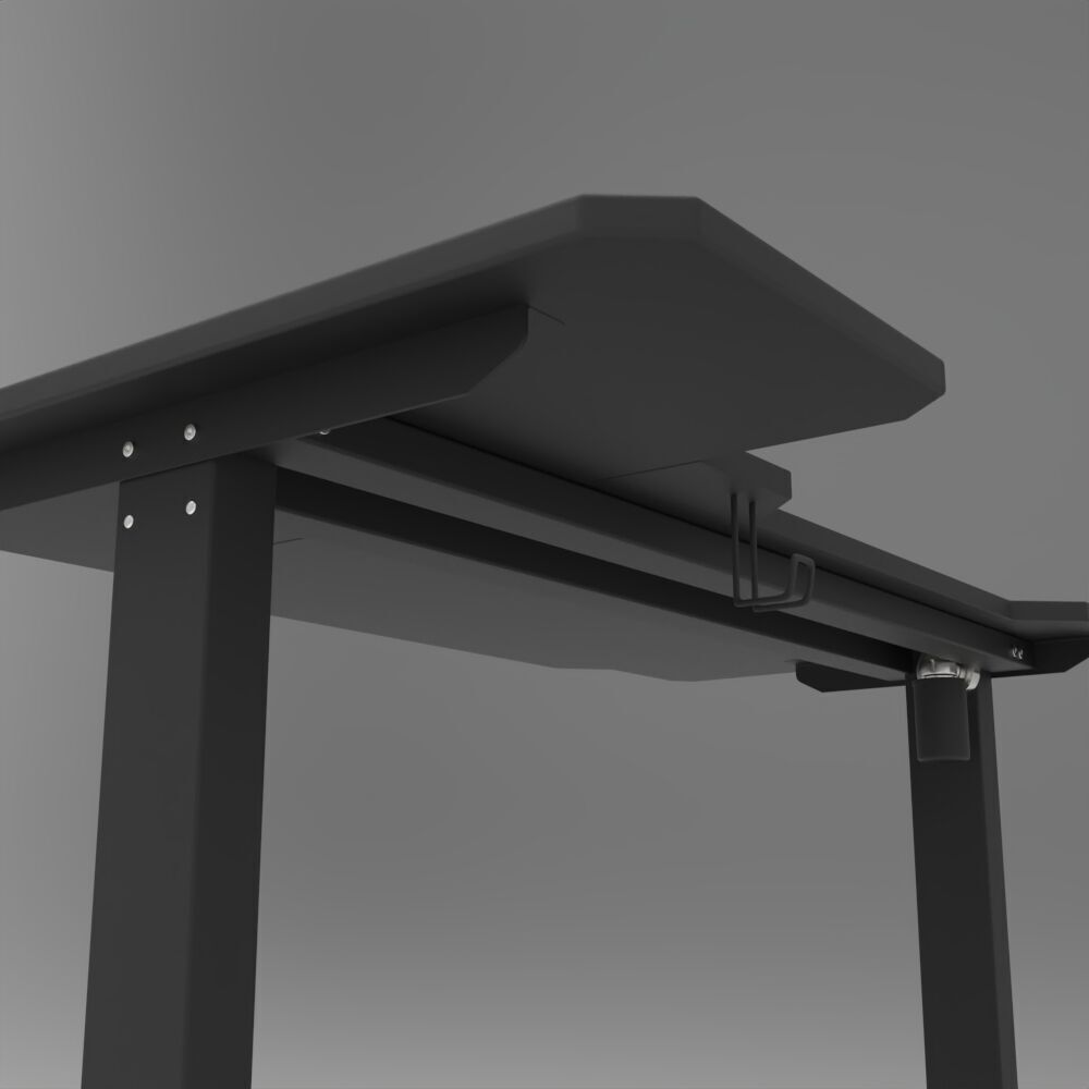 Table013 Low-poly 3D model_3