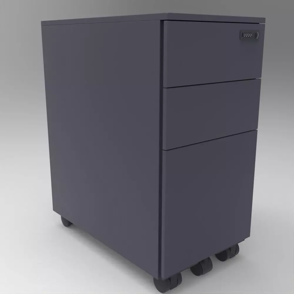 Table012 Low-poly 3D model_0