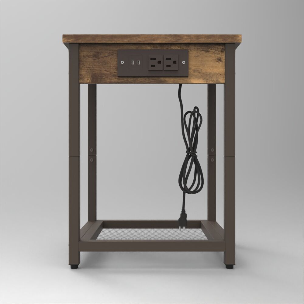 Table010 Low-poly 3D model_3