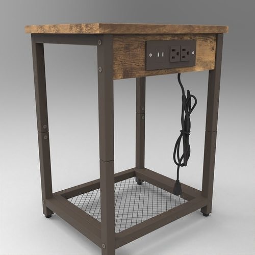 Table010 Low-poly 3D model