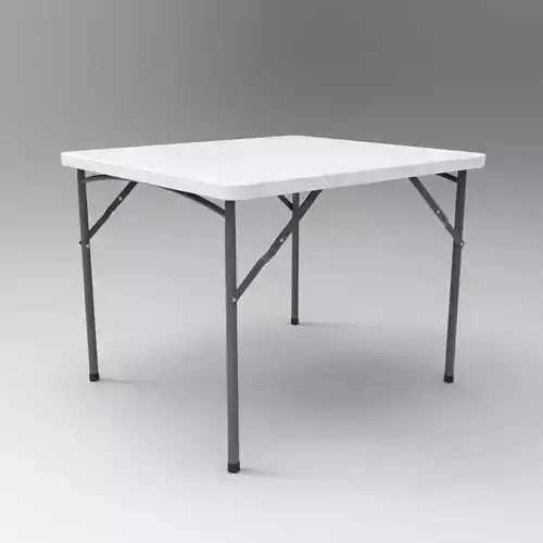 Table009 Low-poly 3D model