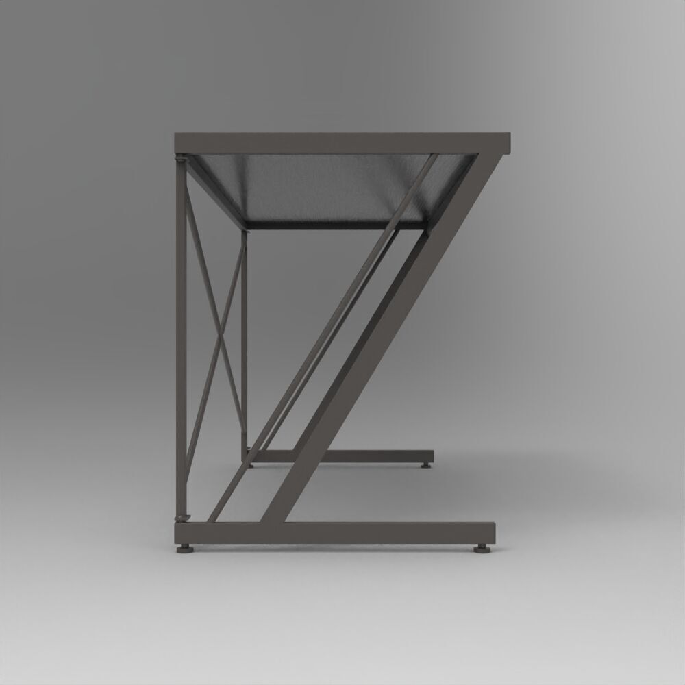 Table007 Low-poly 3D model_4