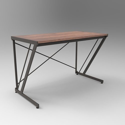 Table007 Low-poly 3D model