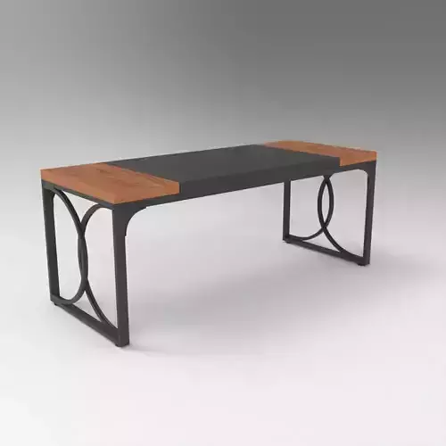 Table006 Low-poly 3D model