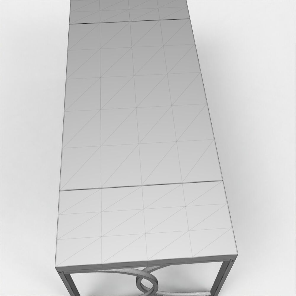 Table006 Low-poly 3D model_5