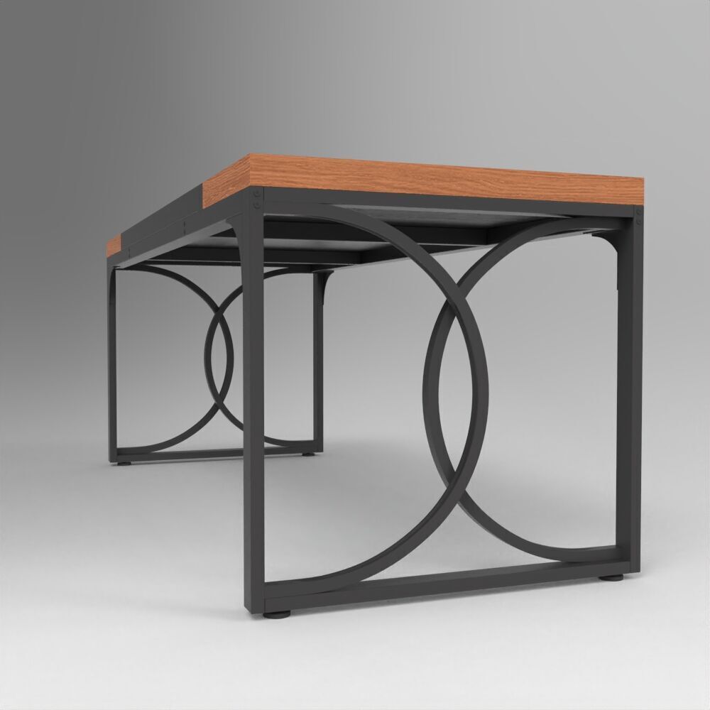 Table006 Low-poly 3D model_3
