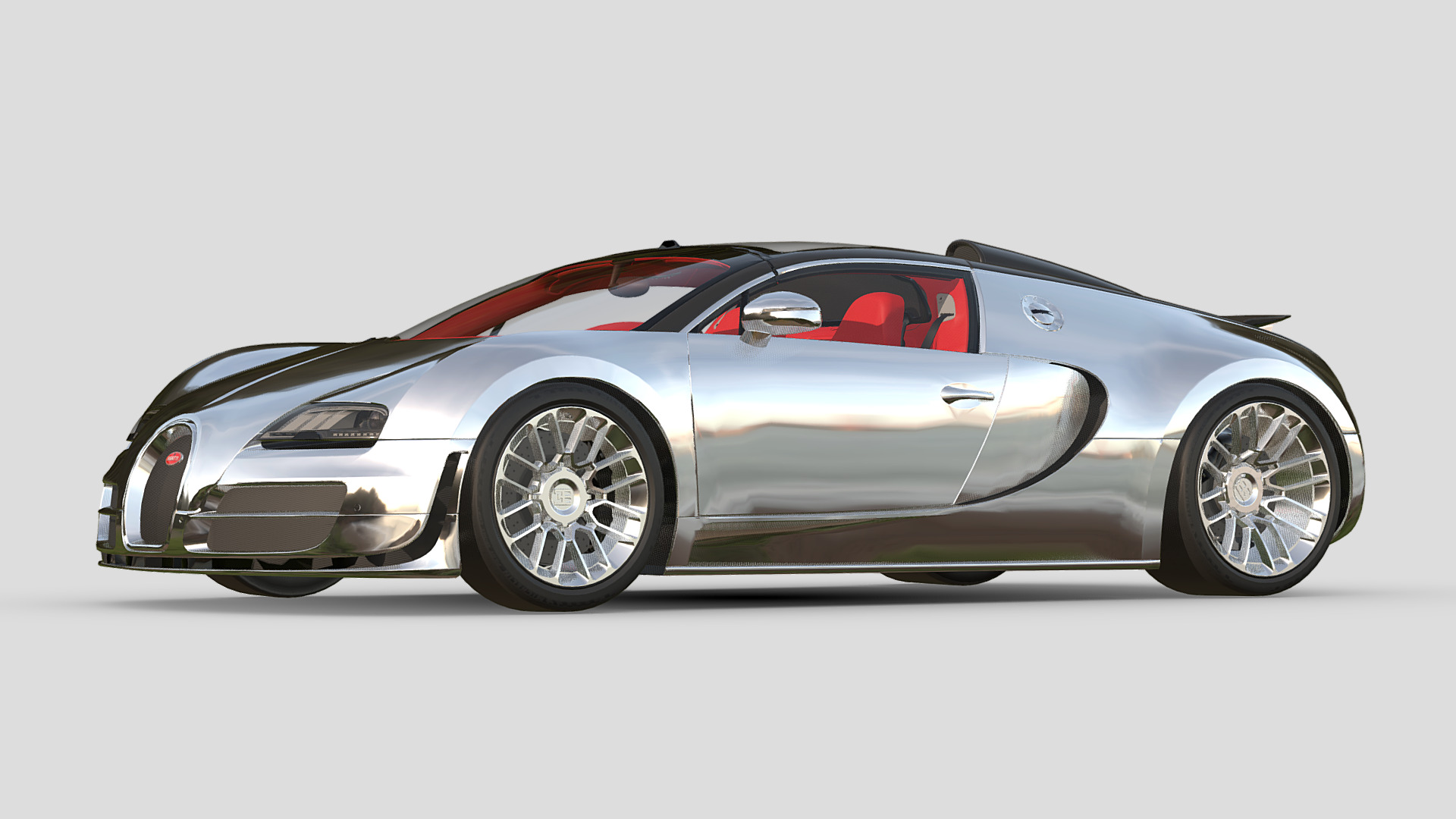 Bugatti Veyron Grand Sport Vitesse 3D model_4