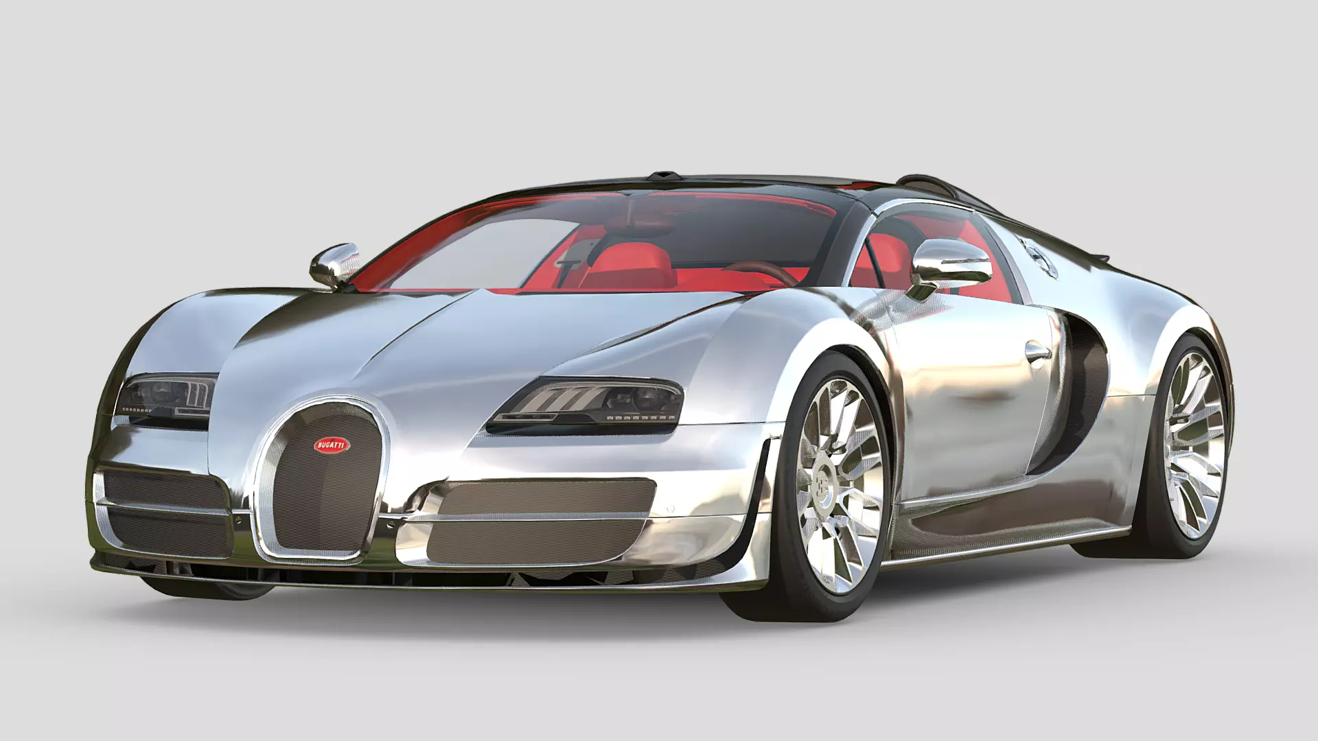 Bugatti Veyron Grand Sport Vitesse 3D model_0