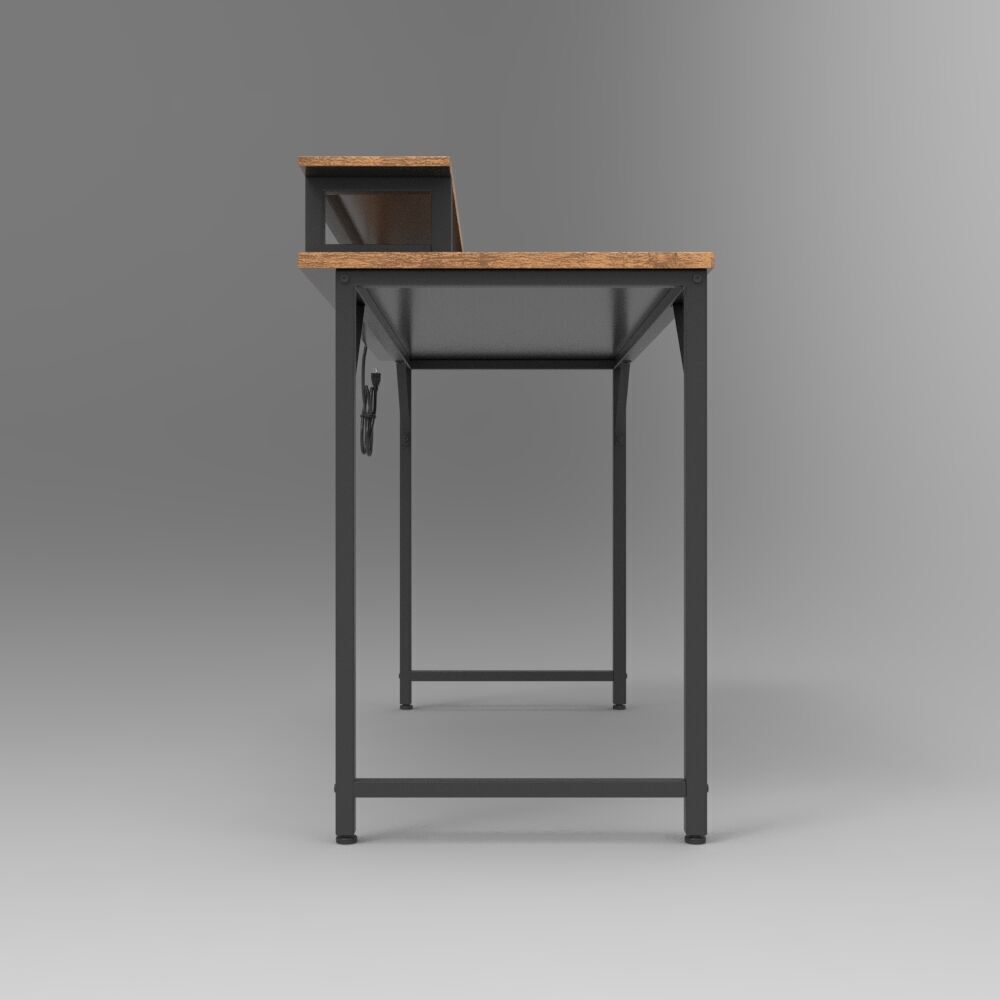 Table004 Low-poly 3D model_3