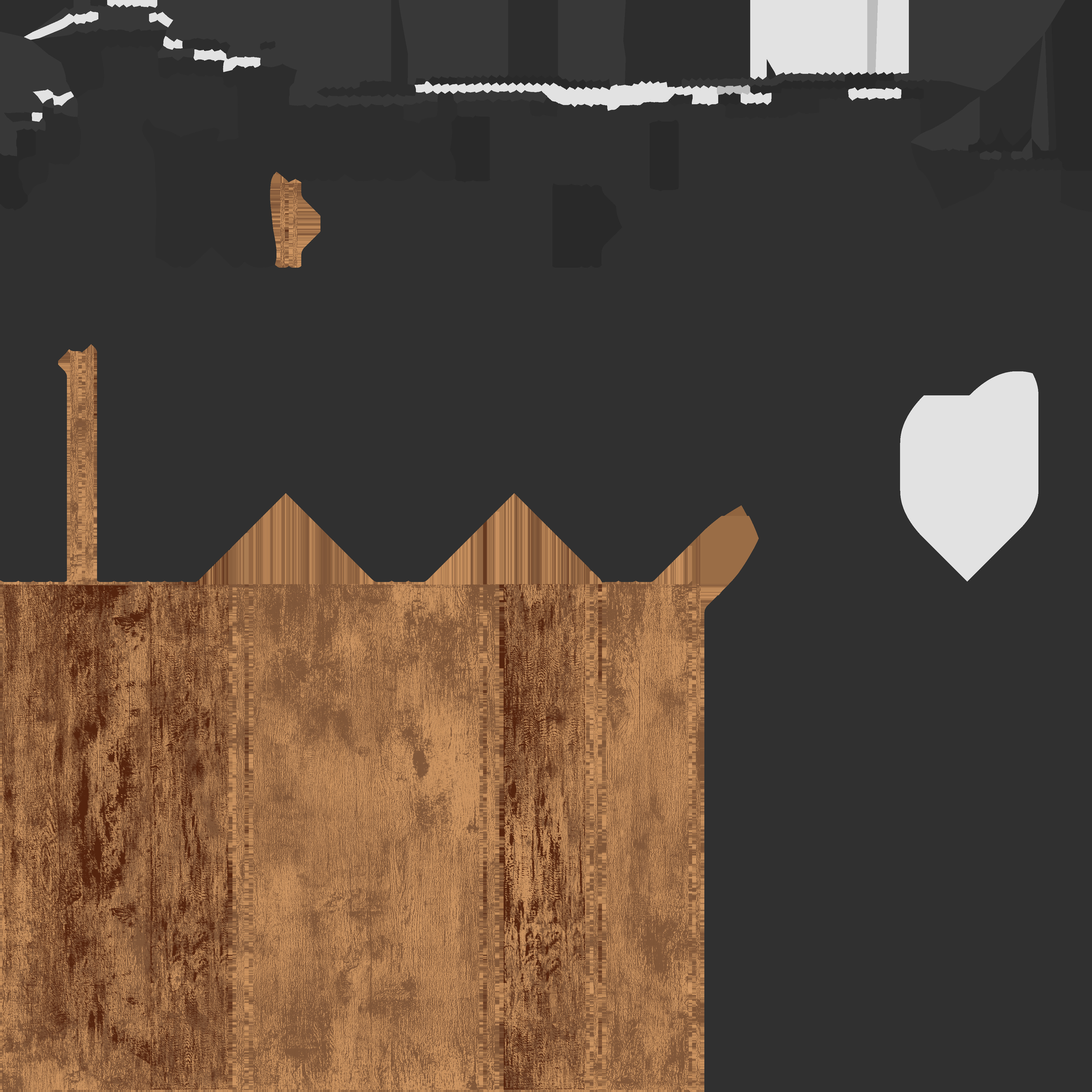 Table004 Low-poly 3D model_7