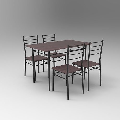 Table003 Low-poly 3D model