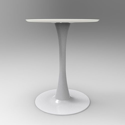 Table002 Low-poly 3D model