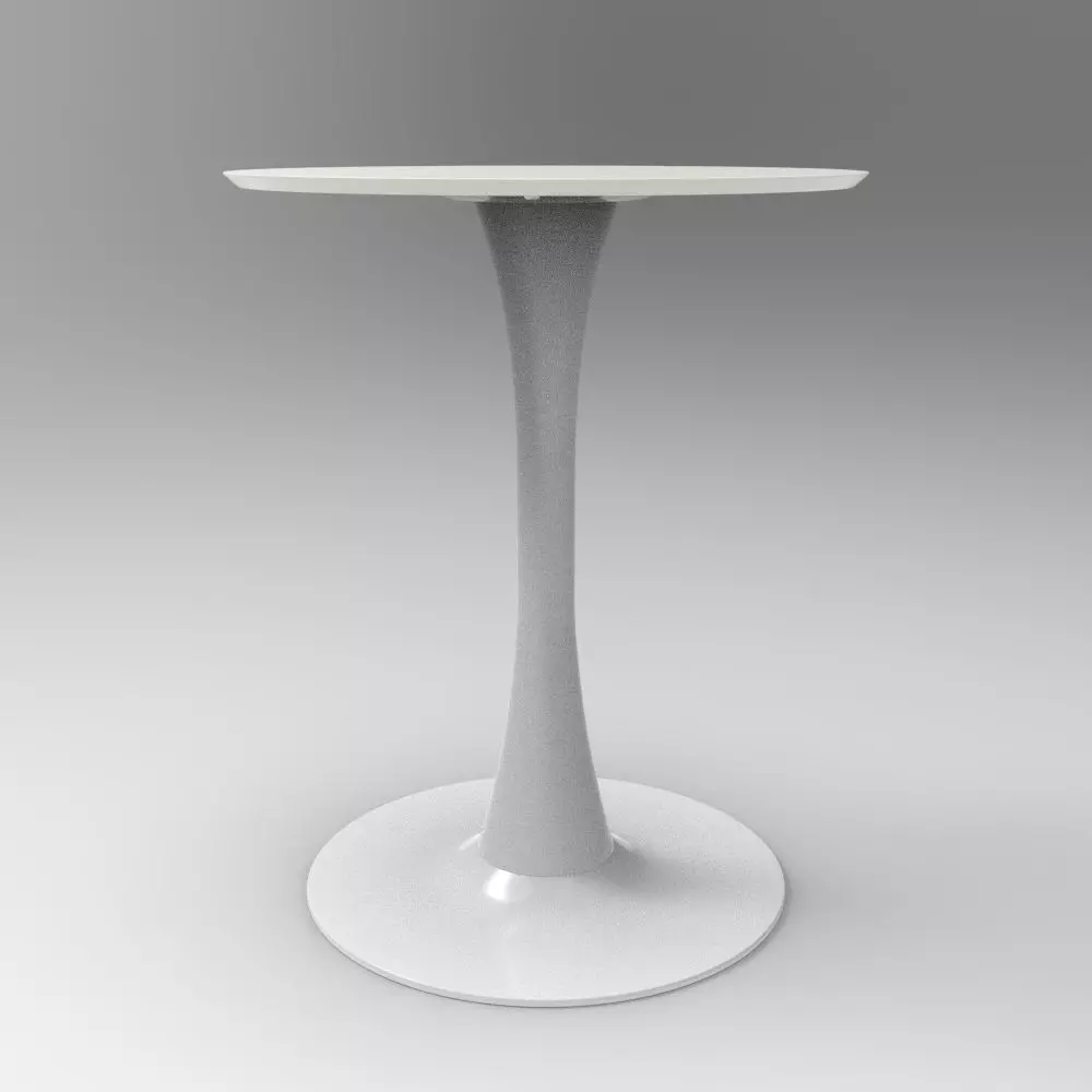 Table002 Low-poly 3D model_0