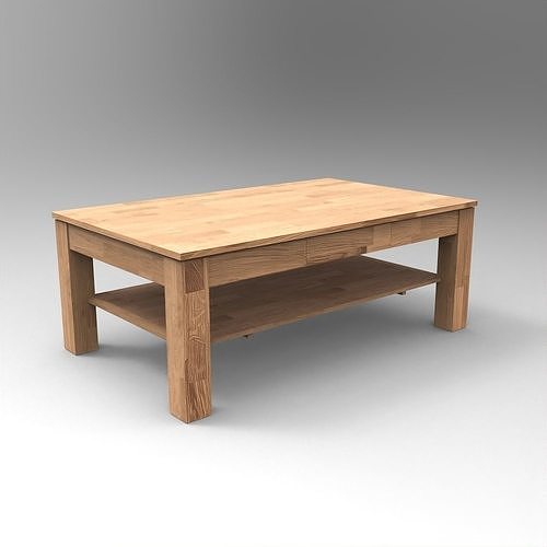 Table001 Low-poly 3D model