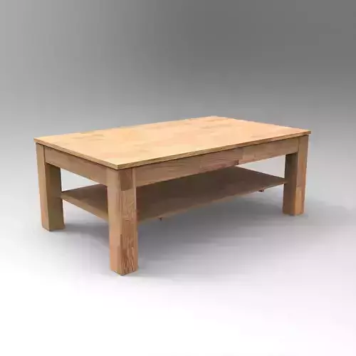 Table001 Low-poly 3D model