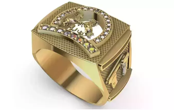 Pistols and Horsers Ring 