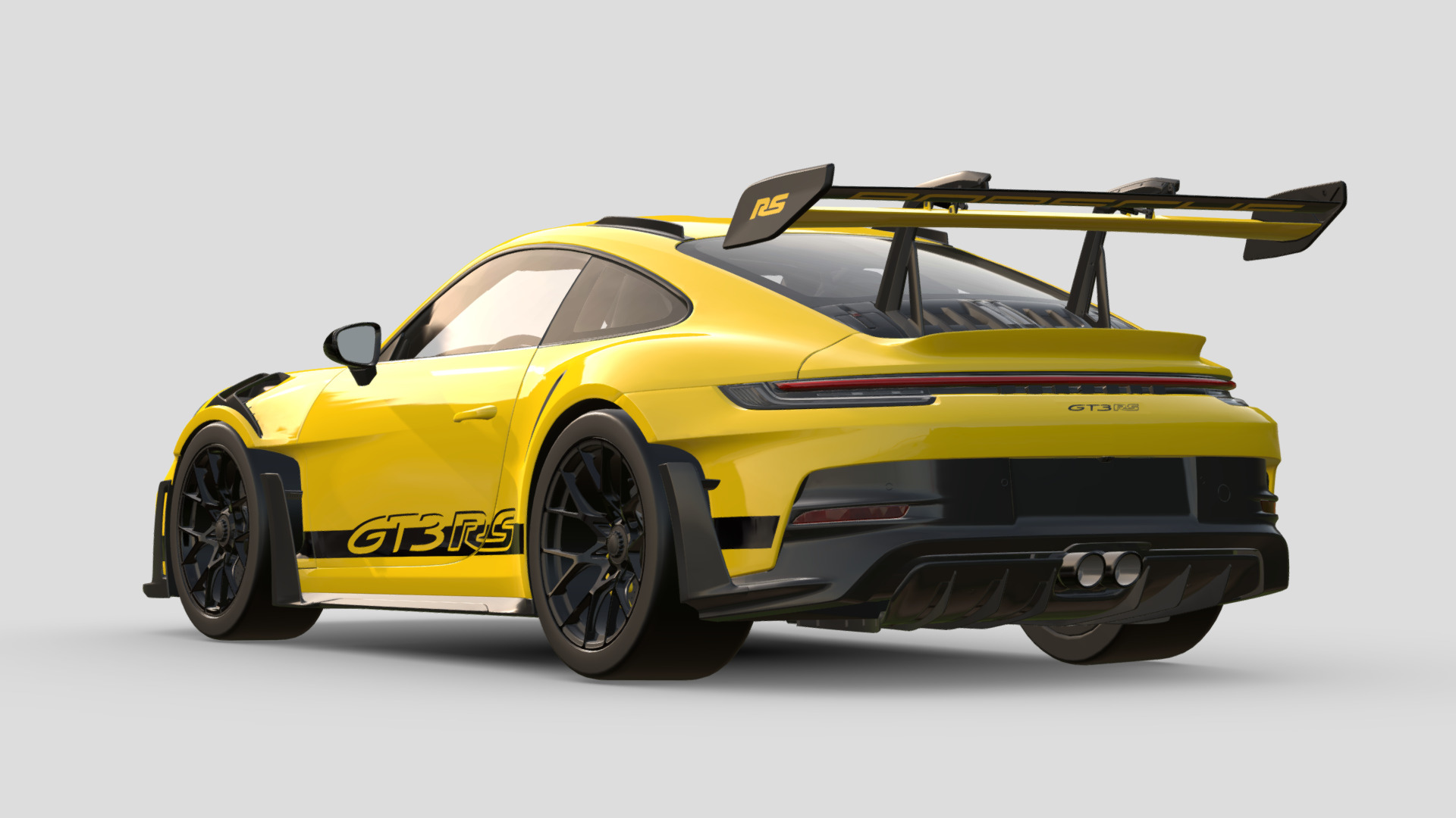 Porsche 911 GT3 RS 992 3D model_7