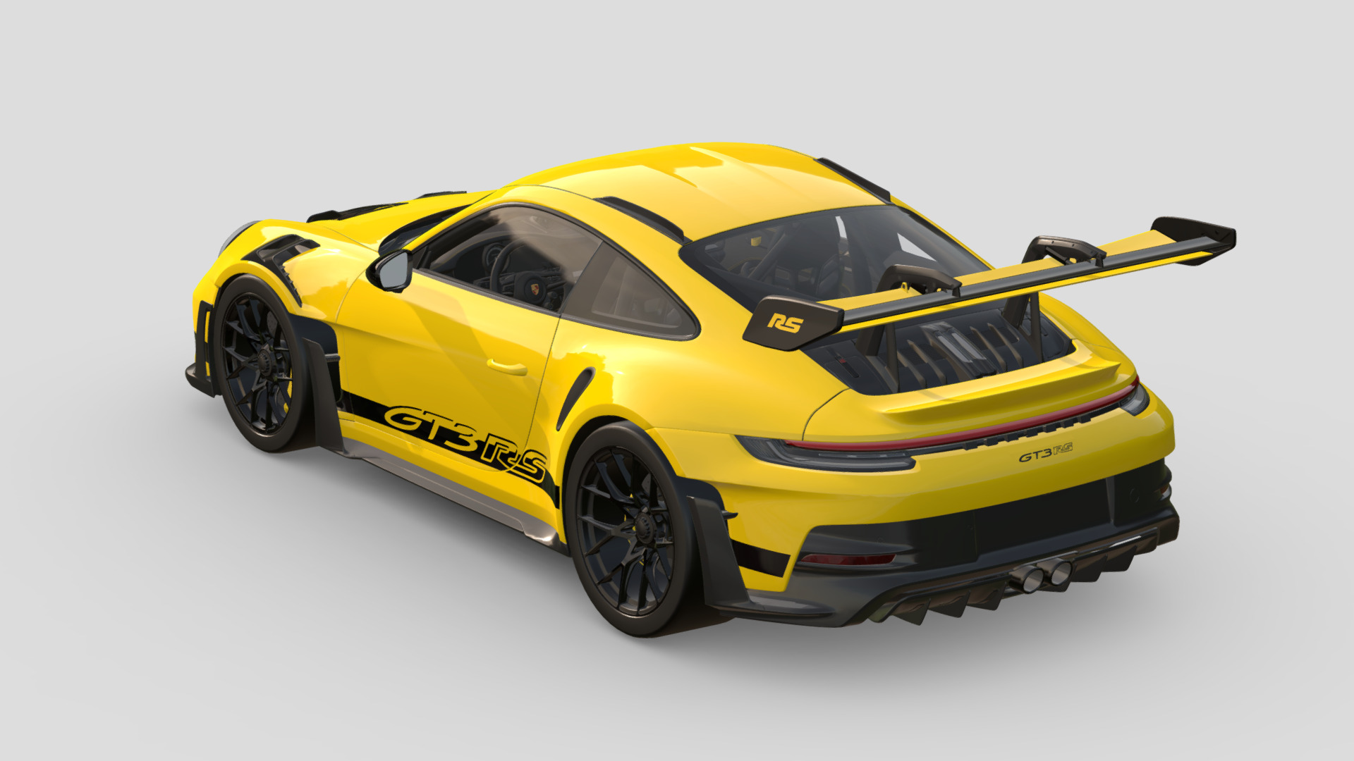 Porsche 911 GT3 RS 992 3D model_6