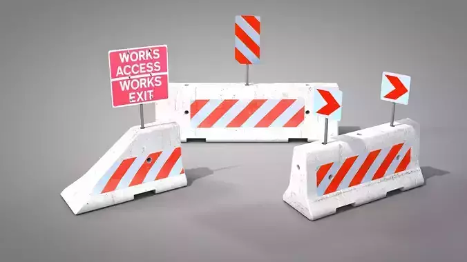 Concrete Road Barrier