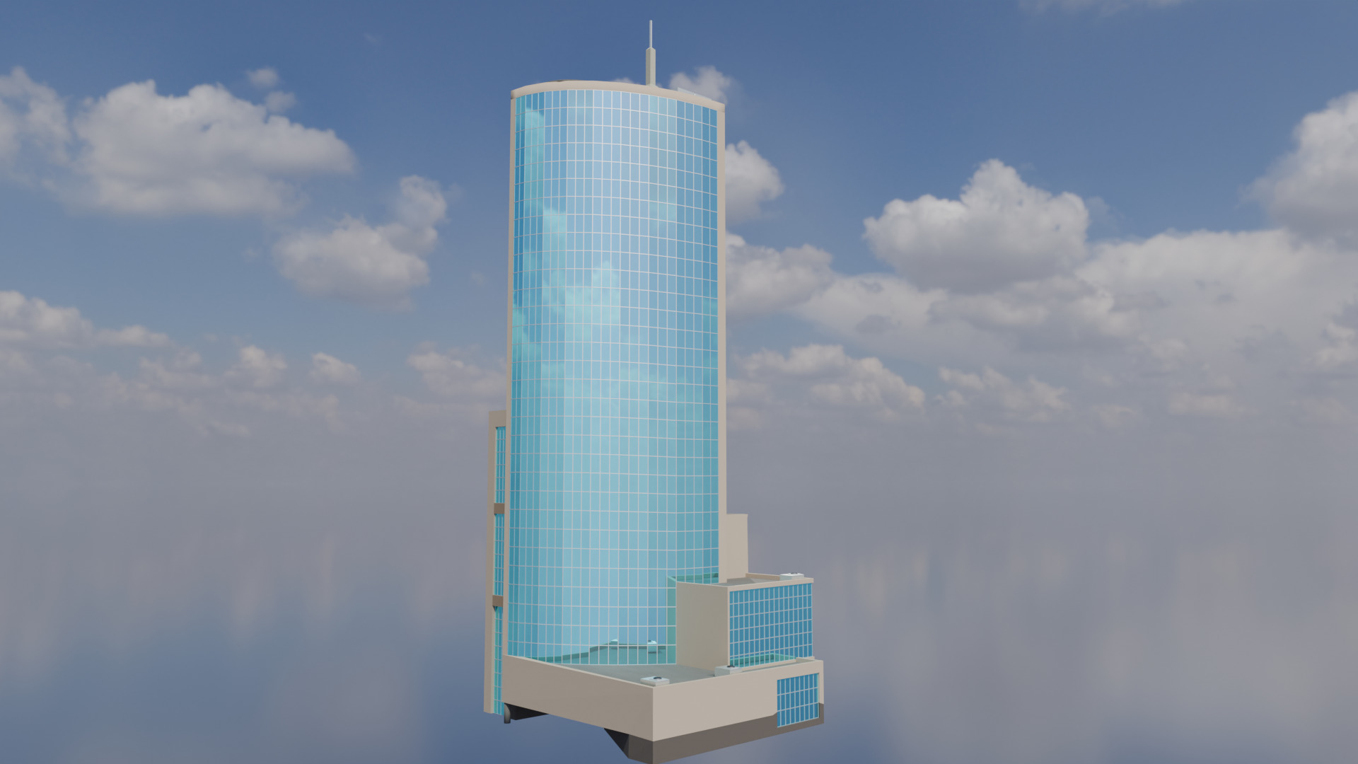 Skycore Tower Free 3D model_1