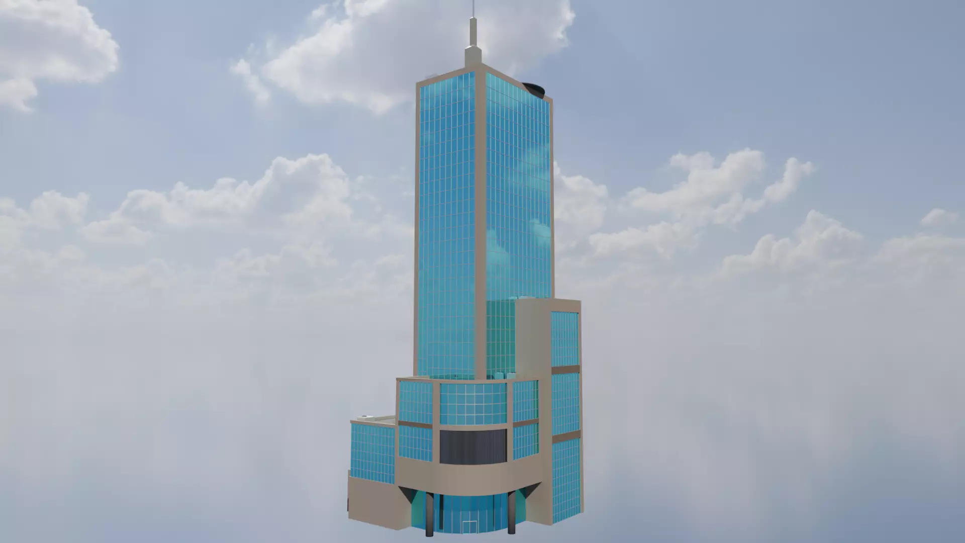 Skycore Tower Free 3D model_0