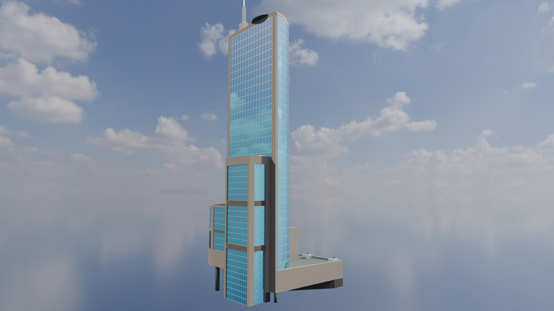 Skycore Tower Free 3D model_2