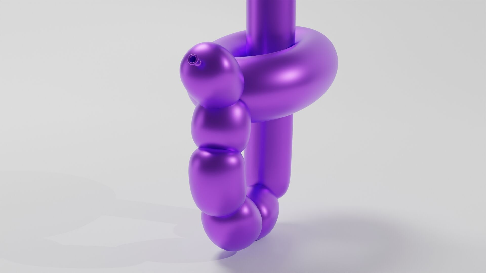 Balloon Sword 3D model_2