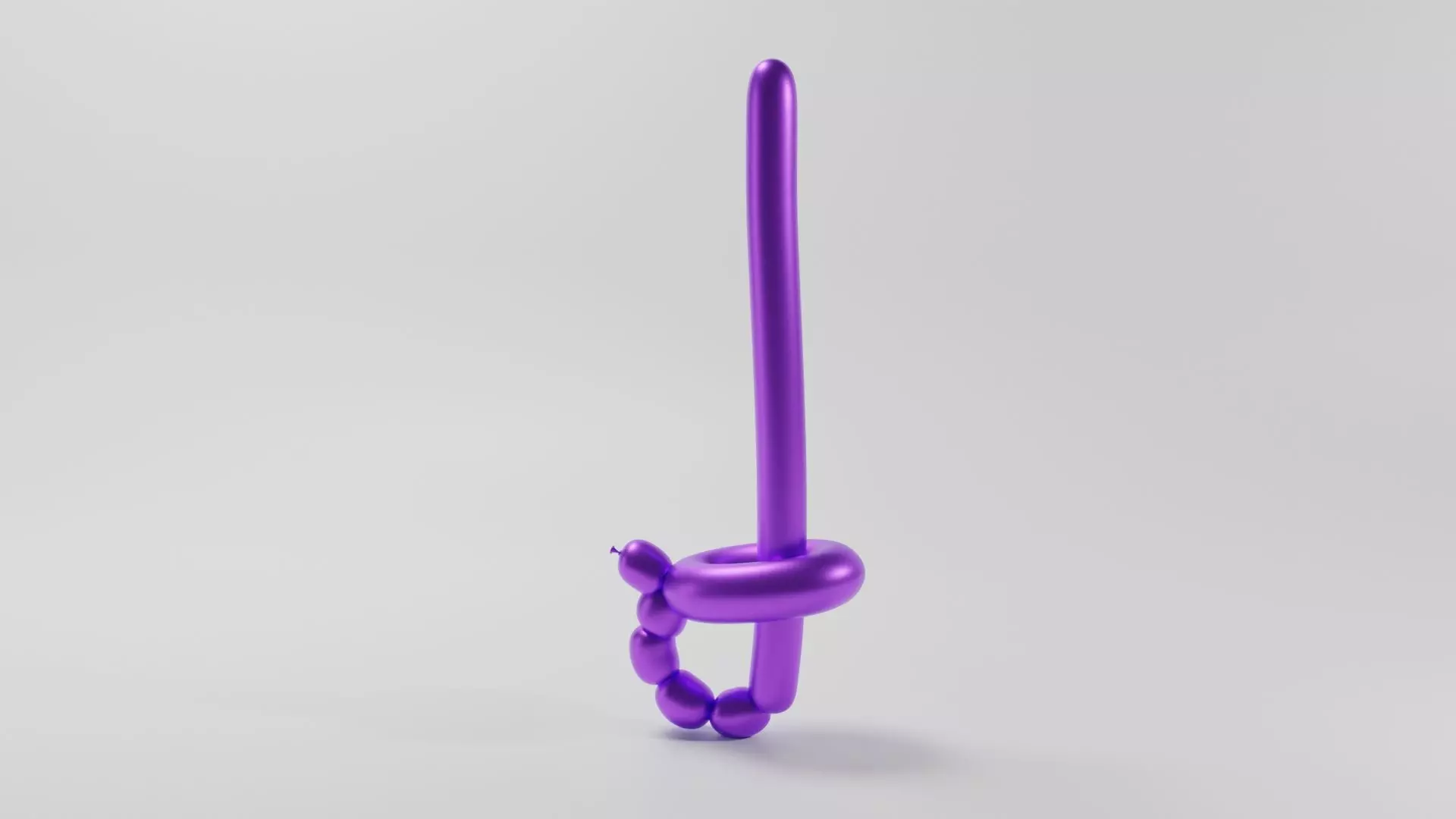 Balloon Sword 3D model_0