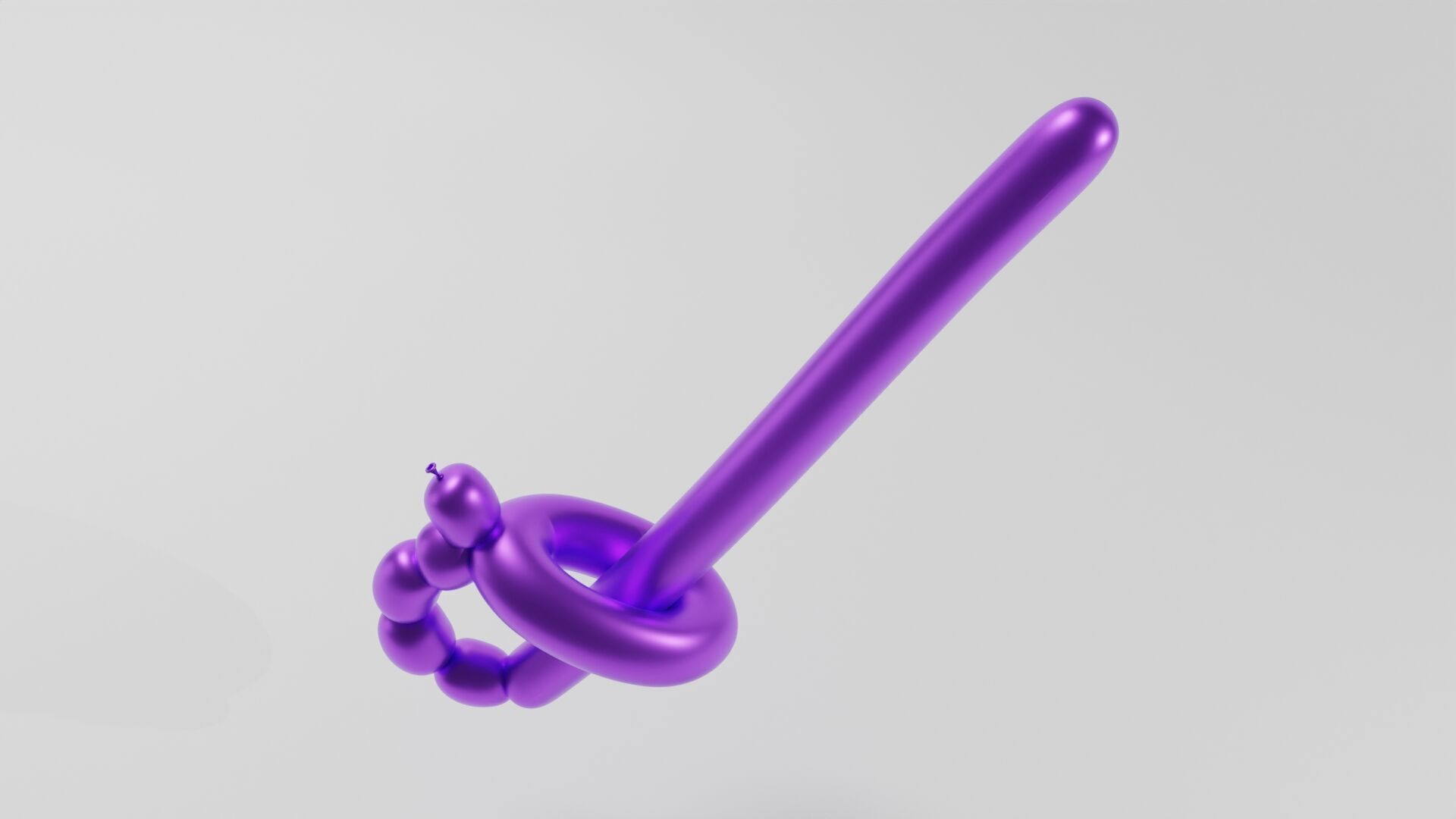 Balloon Sword 3D model_7