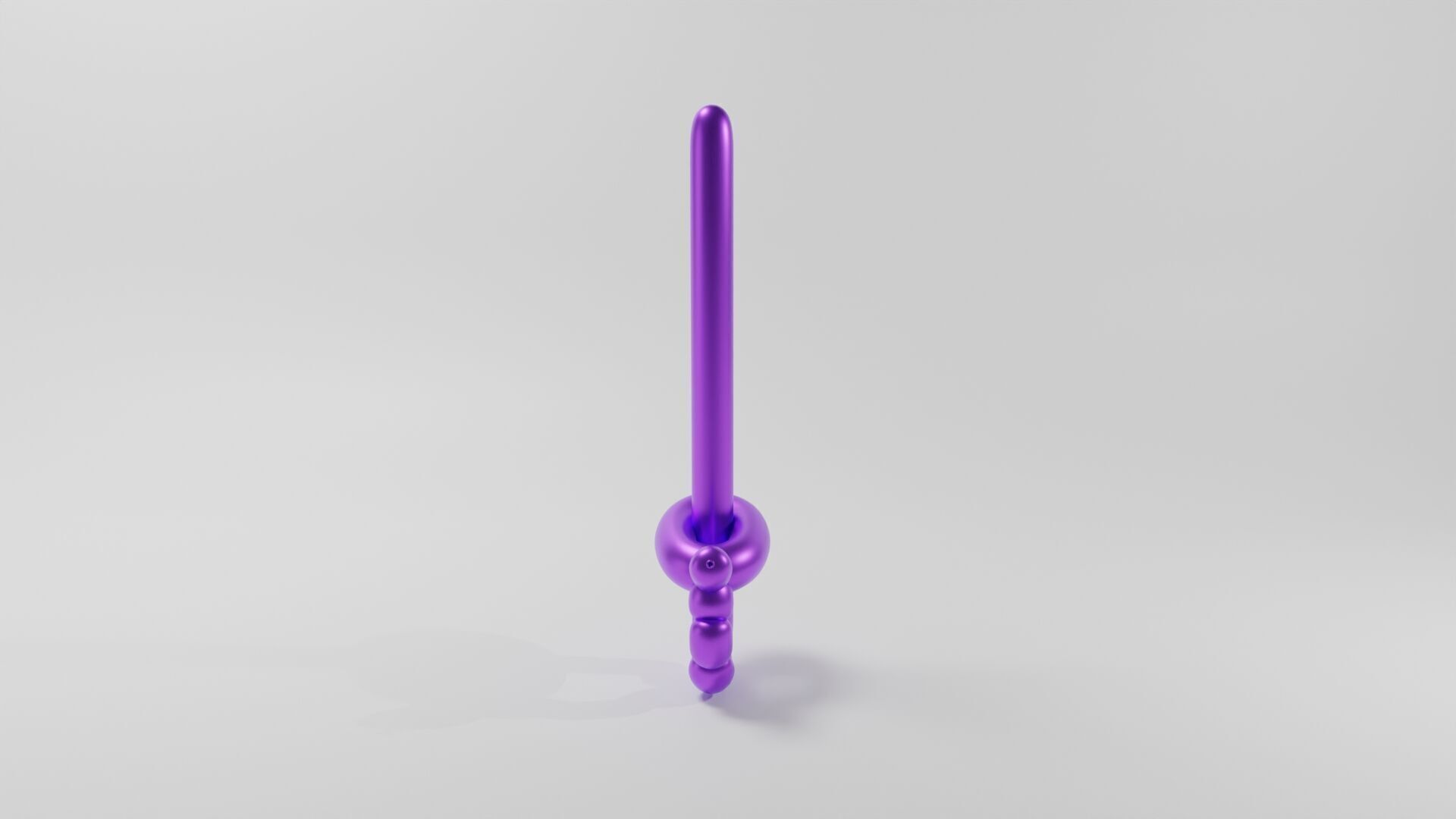 Balloon Sword 3D model_3
